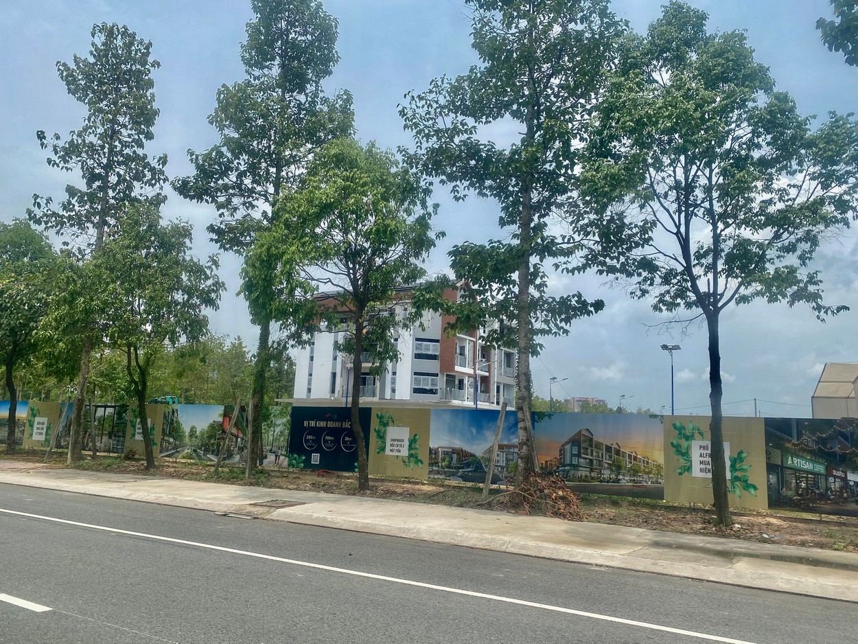 Tiến độ xây dựng nhà phố Artisan Park tháng 05/2023